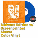 Graham Hunt - American Pyramid - Midwest Edition w/ Screenprinted Sleeve Blue Color Vinyl Record - Indie Vinyl Den