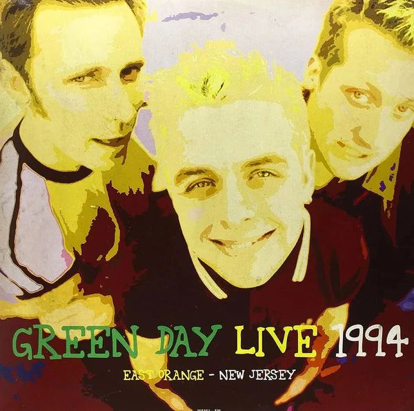 Green Day - Live At WFMU, New Jersey 1994 - Green Color Vinyl Record
