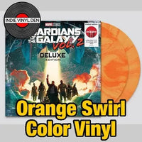 Guardians of the Galaxy Vol. 2 - Orange Swirl Color Vinyl rockit-t-shirts.myshopify.com #Indie_Vinyl_Den#