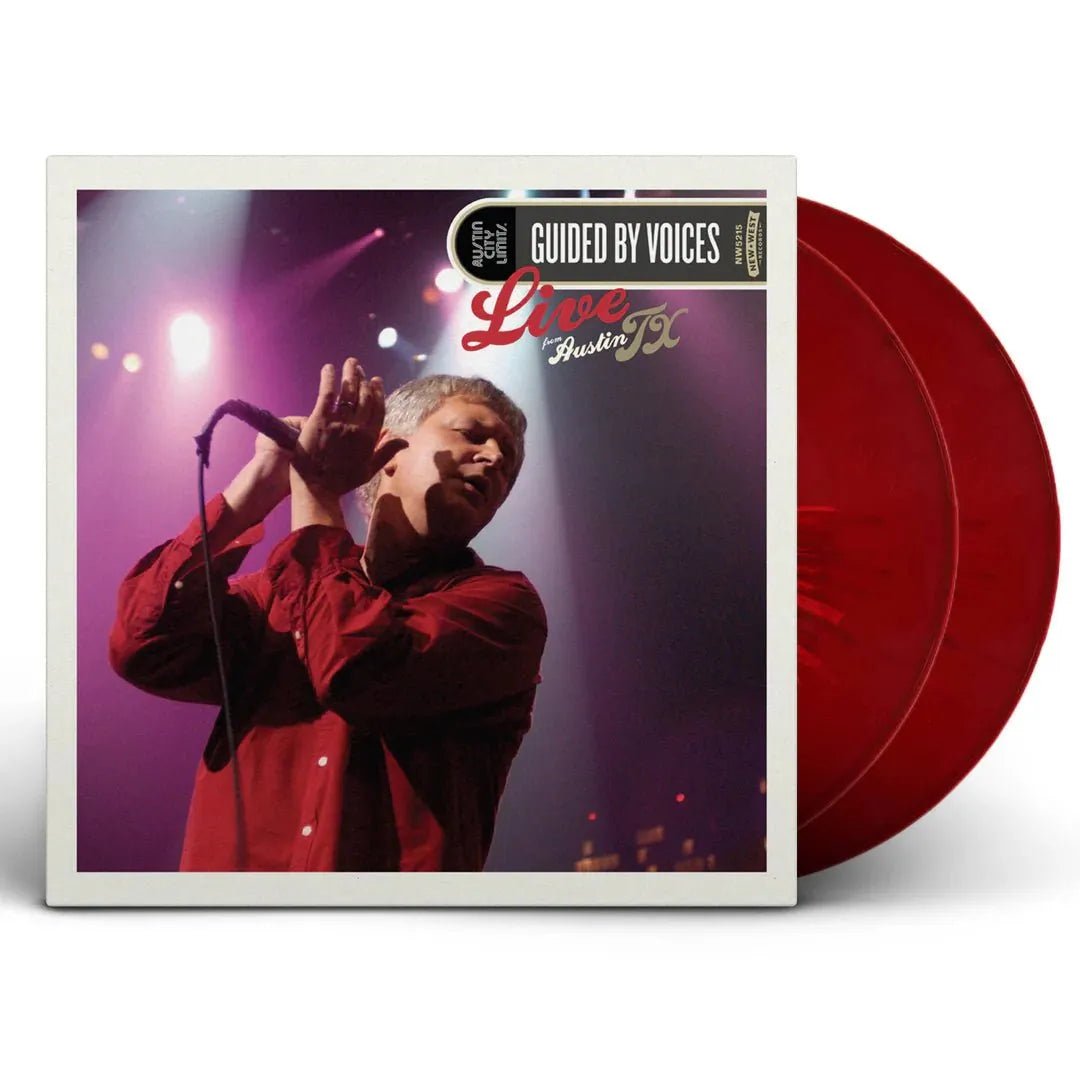 Guided By Voices - Live From Austin, TX - Red Splatter Color Vinyl Record rockit-t-shirts.myshopify.com #Indie_Vinyl_Den#