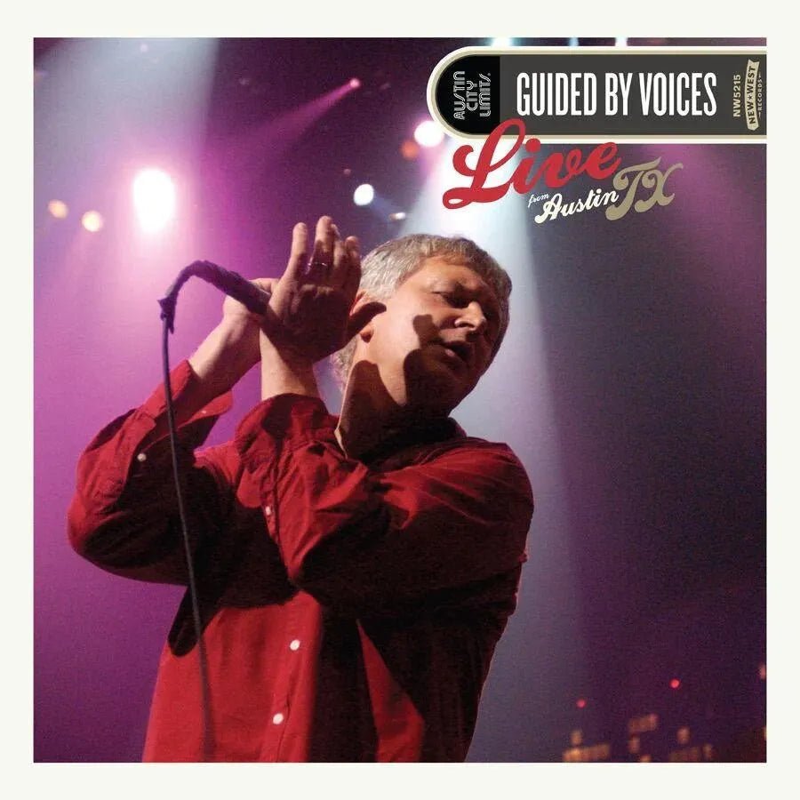Guided By Voices - Live From Austin, TX - Red Splatter Color Vinyl Record rockit-t-shirts.myshopify.com #Indie_Vinyl_Den#