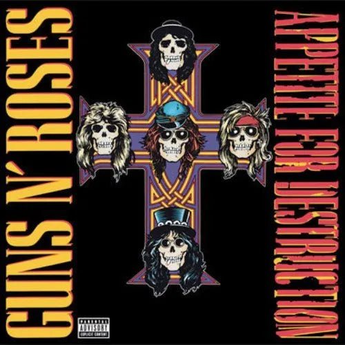 Guns N' Roses - Appetite For Destruction (180g LP) Vinyl Record *