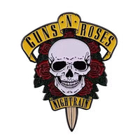Guns N Roses Nightrain - Enamel Pin rockit-t-shirts.myshopify.com #Indie_Vinyl_Den#