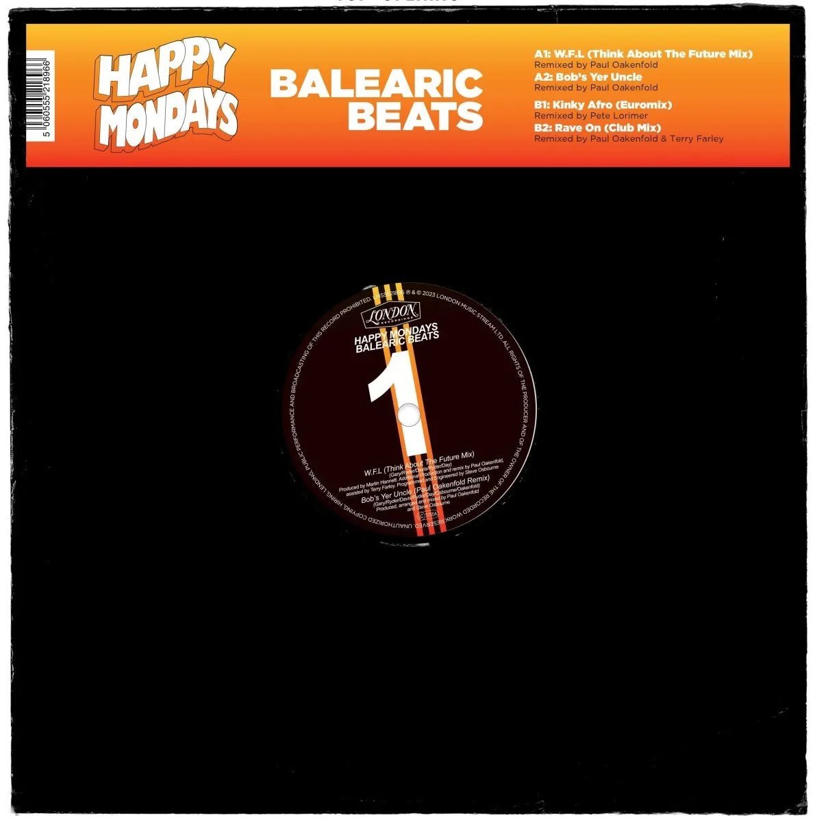Happy Mondays - Balearic Beats - Disco de vinilo EP