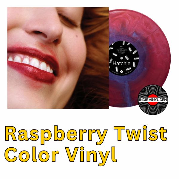 Hatchie - Liquorice - Raspberry Twist Color Vinyl Record