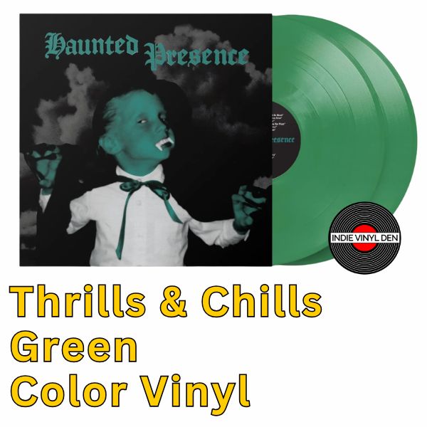 Haunted Presence - Various Artists- Thrills & Chills Green Color Vinyl Record