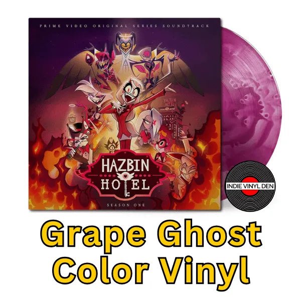 Hazbin Hotel (Original Soundtrack) - Grape Ghost Color Vinyl Record