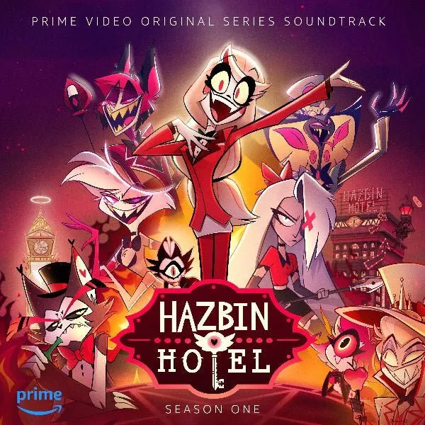 Hazbin Hotel (Original Soundtrack) - Grape Ghost Color Vinyl Record