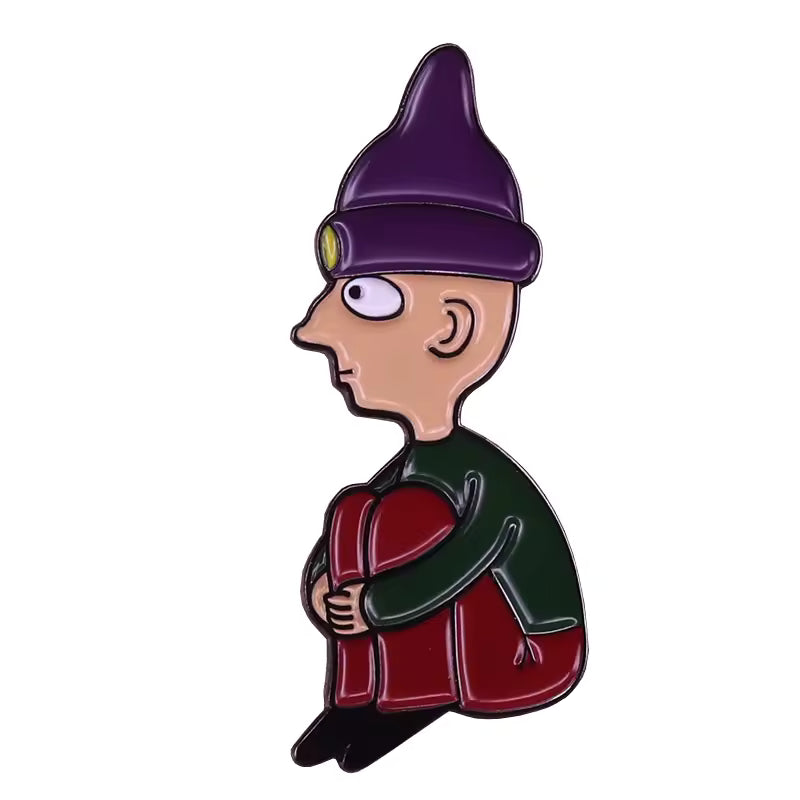 Radiohead Robin Paranoid Android - Enamel Pin