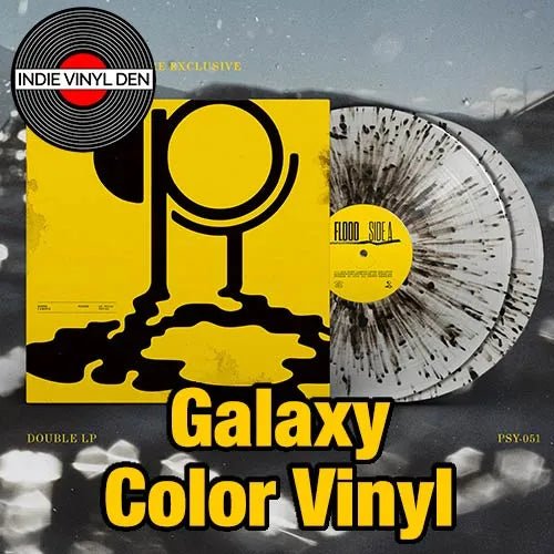 Hippo Campus - Flood - Clear Galaxy Color Vinyl Record