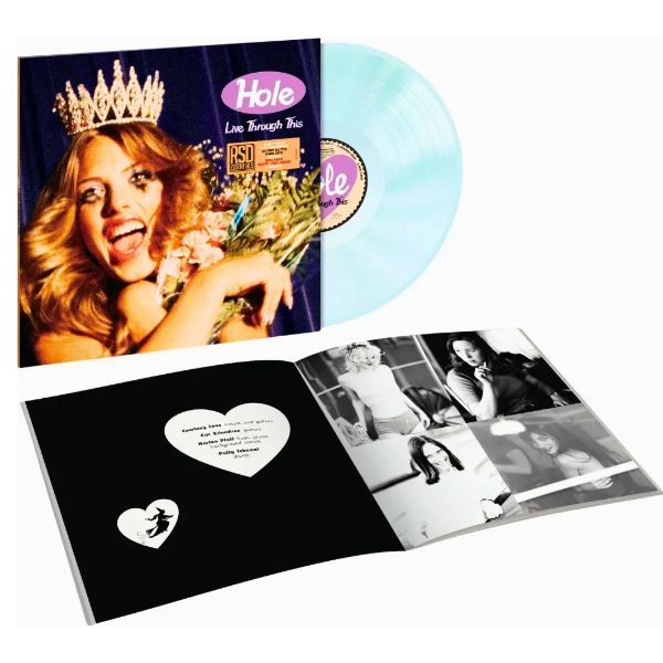 Hole - Live Through This - Pop Bottle Clear Color Vinyl Record