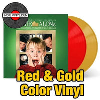 Home Alone Soundtrack - Williams, John - Red & Gold Color Vinyl Record rockit-t-shirts.myshopify.com #Indie_Vinyl_Den#