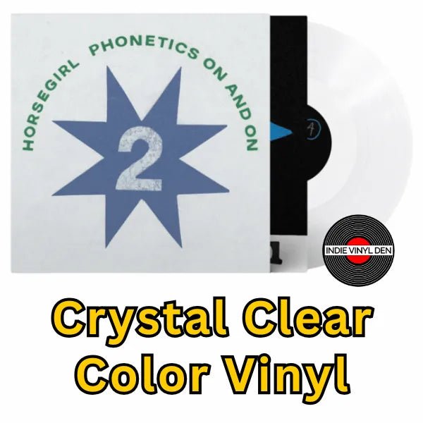 Horsegirl - Phonetics On and On - Crystal Clear Color Vinyl Record
