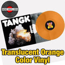 IDLES - TANGK - Translucent Orange Color Vinyl Record rockit-t-shirts.myshopify.com #Indie_Vinyl_Den#