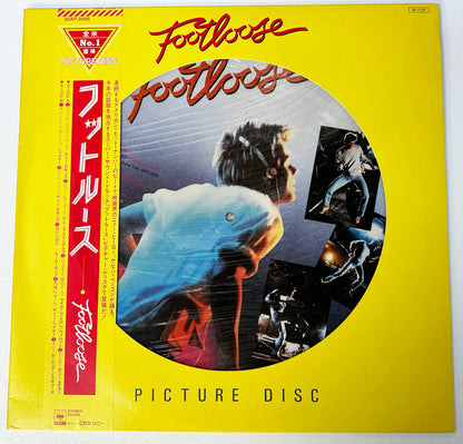 Footloose Soundtrack Picture Disc- Japanese Vintage Vinyl