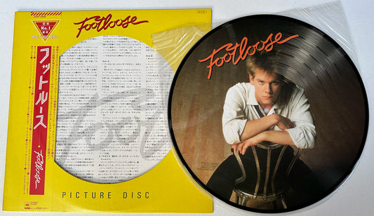 Footloose Soundtrack Picture Disc- Japanese Vintage Vinyl