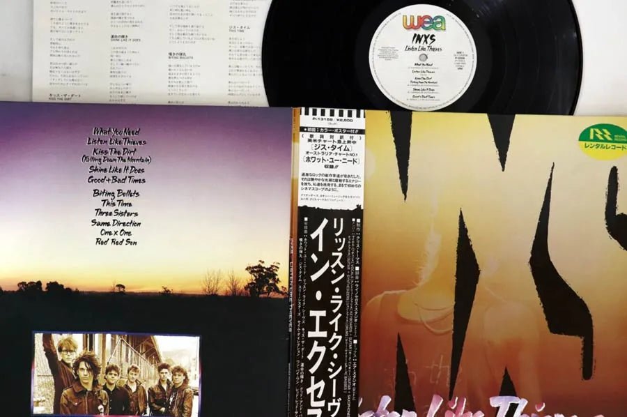 INXS - Listen Like Thieves - Japanese Vintage Vinyl