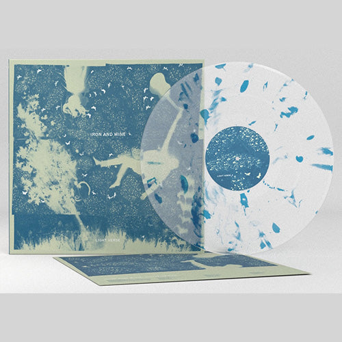 Iron & Wine - Light Verse - Clear with blue swirl Loser Edition color vinyl