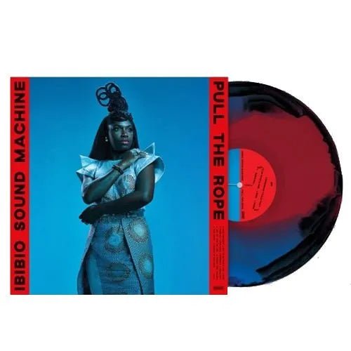 Ibibio Sound Machine - Pull The Rope- Black/Blue/Red Color Vinyl Record *