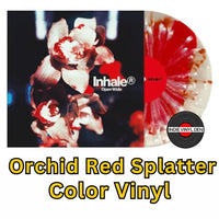 Inhaler - Open Wide - Orchid Red Splatter Color Vinyl Record rockit-t-shirts.myshopify.com #Indie_Vinyl_Den#