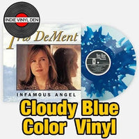 Iris Dement - Infamous Angel  - Cloudy Blue Vinyl Record rockit-t-shirts.myshopify.com #Indie_Vinyl_Den#