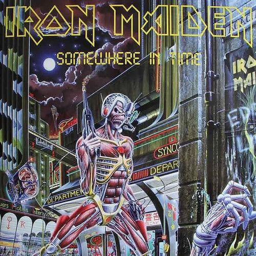 Iron Maiden - Somewhere In Time - 180g Vinyl Record rockit-t-shirts.myshopify.com #Indie_Vinyl_Den#