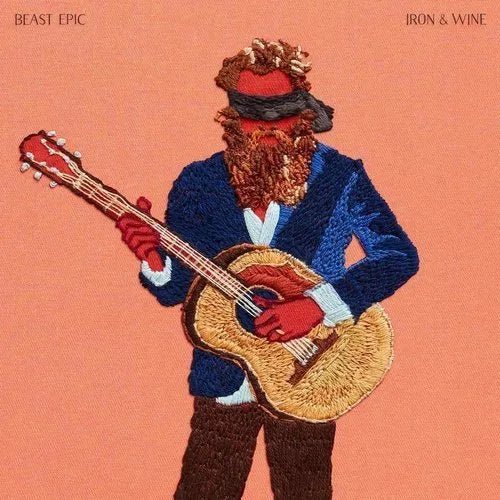 Iron & Wine - Beast Epic [Deluxe 2LP red & blue vinyl with alternate artwork] rockit-t-shirts.myshopify.com #Indie_Vinyl_Den#