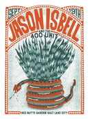 JASON ISBELL and the 400 Unit - 2019 Gig Poster rockit-t-shirts.myshopify.com #Indie_Vinyl_Den#