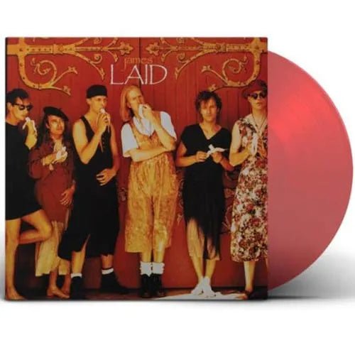 James - Laid - Red Color Vinyl Import rockit-t-shirts.myshopify.com #Indie_Vinyl_Den#
