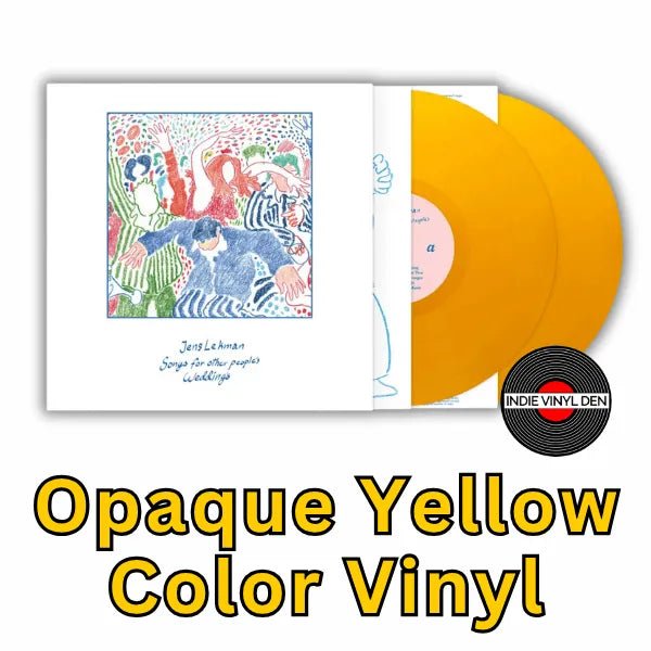 Jens Lekman - Songs for Other People's Weddings - 2LP Opaque Yellow Vinyl Record