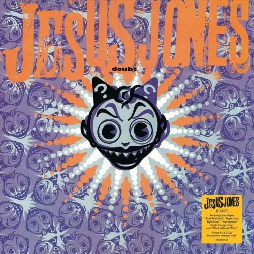 Jesus Jones - Doubt - Translucent Orange Color Vinyl Import rockit-t-shirts.myshopify.com #Indie_Vinyl_Den#