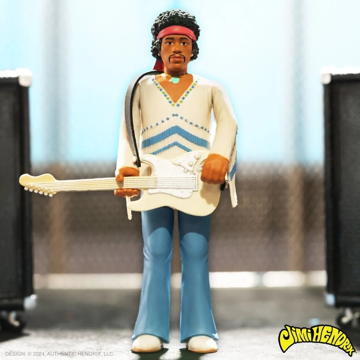 Jimi Hendrix ReAction Figures (Festival) - Super 7 rockit-t-shirts.myshopify.com #Indie_Vinyl_Den#