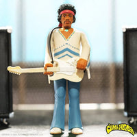 Jimi Hendrix ReAction Figures (Festival) - Super 7 rockit-t-shirts.myshopify.com #Indie_Vinyl_Den#