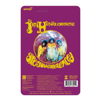 Jimi Hendrix (Reverse Album Colors) ReAction Figures - Super 7 rockit-t-shirts.myshopify.com #Indie_Vinyl_Den#