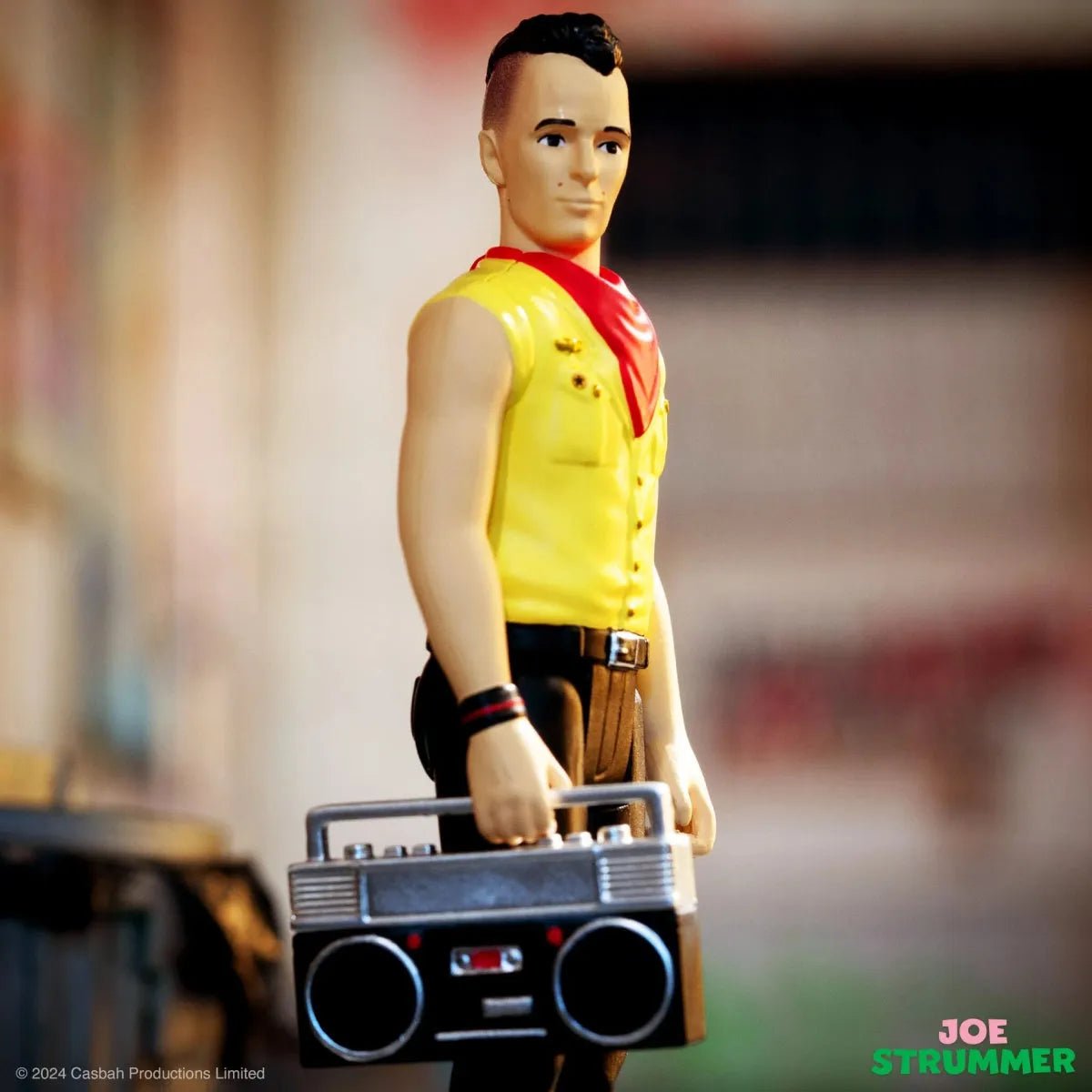 Joe Strummer ReAction Figure - Super 7 rockit-t-shirts.myshopify.com #Indie_Vinyl_Den#