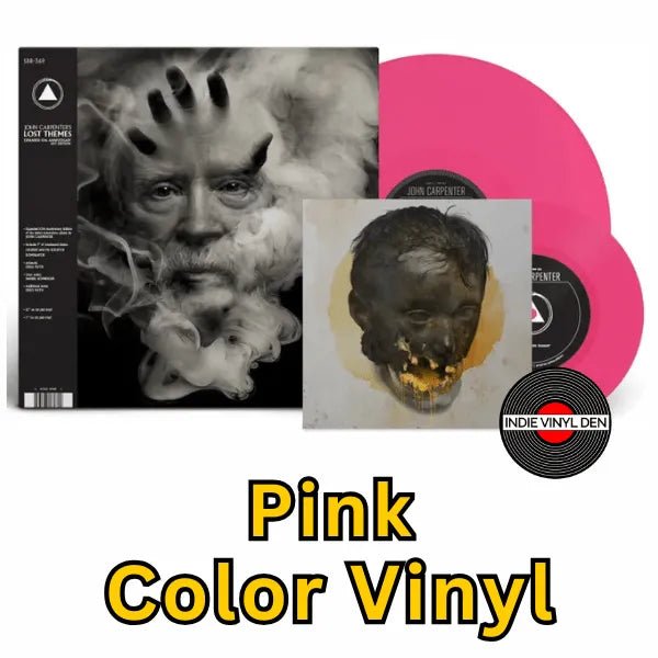 John Carpenter - Lost Themes 10th Anniversary - Pink Color Vinyl Record + 7"