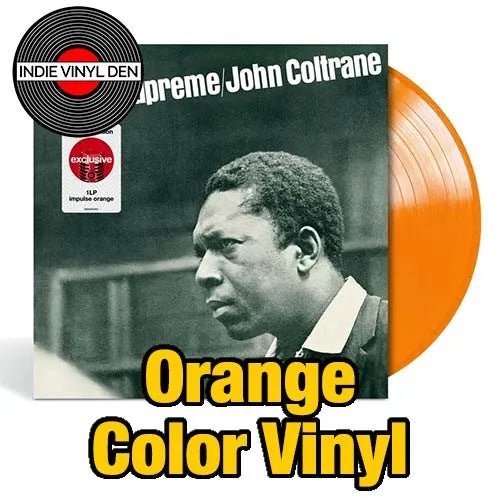 John Coltrane - A Love Supreme - Disco de vinilo color naranja 