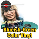John Denver - His Ultimate Collection - Blueish-Green Color Vinyl Record Import 180g rockit-t-shirts.myshopify.com #Indie_Vinyl_Den#