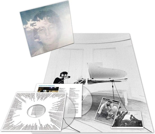 John Lennon - Imagine: The Ultimate Mixes 2LP Clear Color Vinyl Record rockit-t-shirts.myshopify.com #Indie_Vinyl_Den#