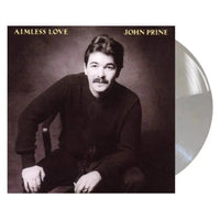 John Prine - Aimless Love -  Natural w/ Silver Marble Color Vinyl Record rockit-t-shirts.myshopify.com #Indie_Vinyl_Den#