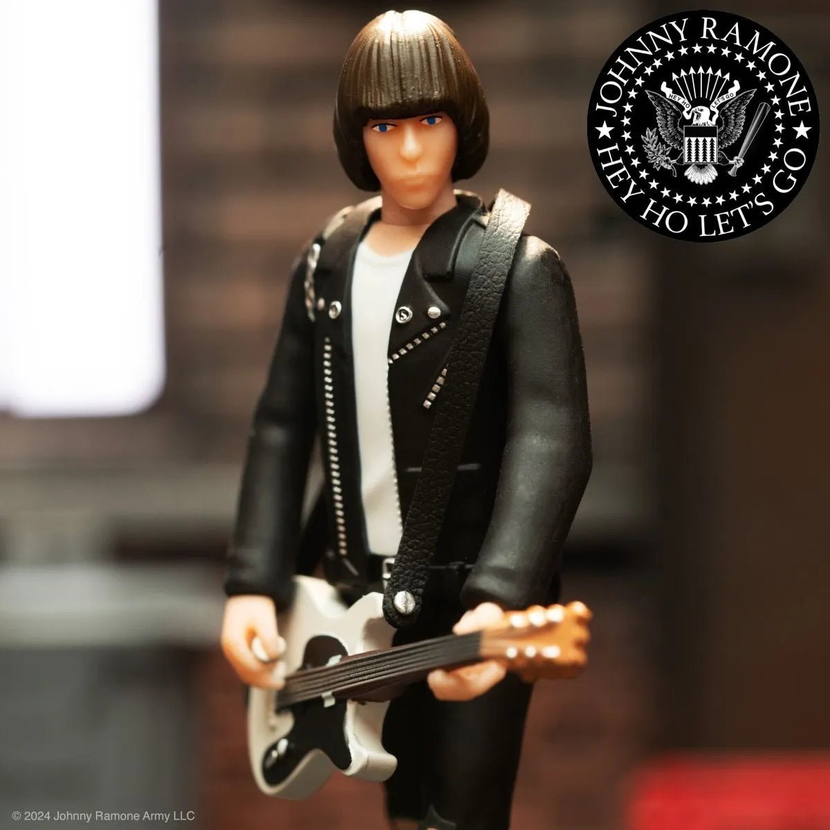 Johnny Ramone ReAction Figures (White Shirt) - Super 7 rockit-t-shirts.myshopify.com #Indie_Vinyl_Den#