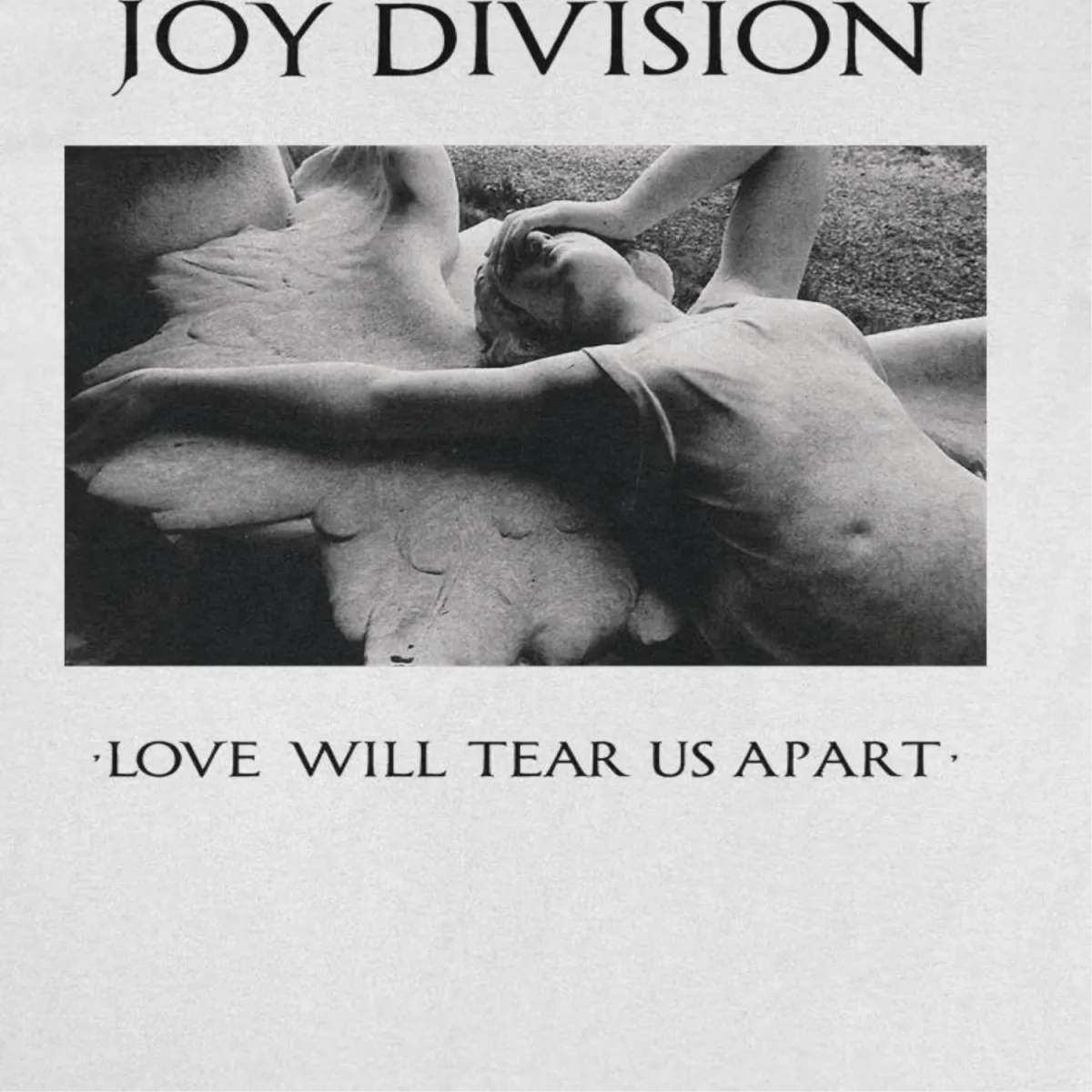 Joy Division Love Will Tear Us Apart Black T-Shirt rockit-t-shirts.myshopify.com #Indie_Vinyl_Den#