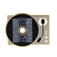 Joy Division Turntable - Enamel Pin rockit-t-shirts.myshopify.com #Indie_Vinyl_Den#