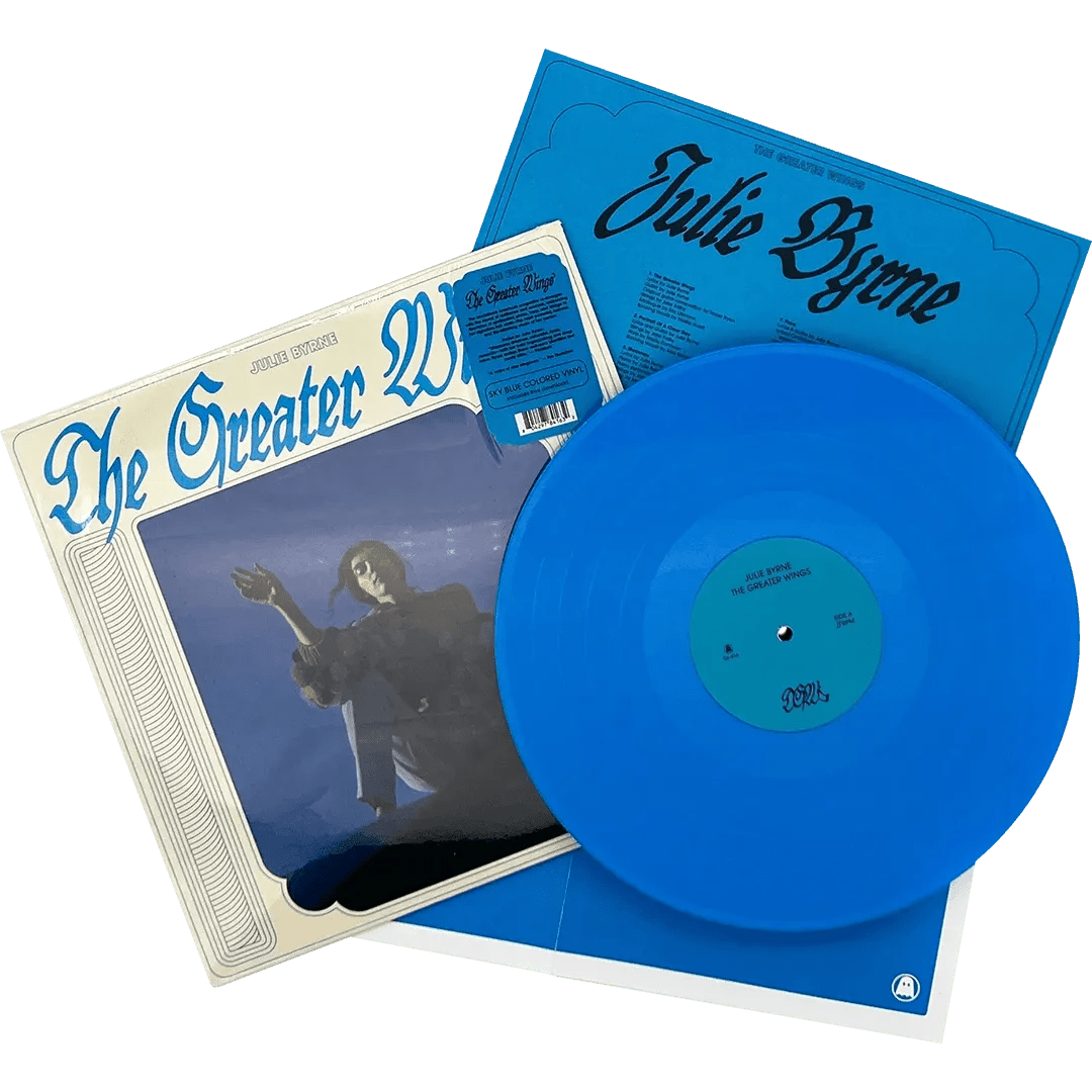 Julie Byrne - The Greater Wings - Sly Blue Color Vinyl rockit-t-shirts.myshopify.com #Indie_Vinyl_Den#