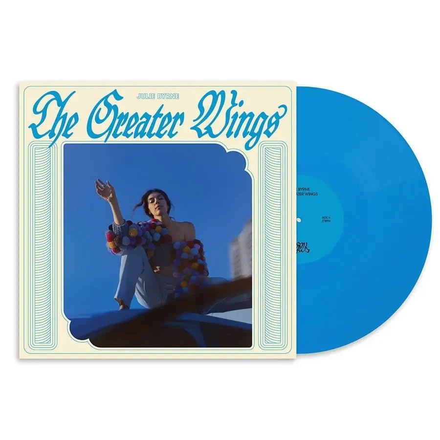 Julie Byrne - The Greater Wings - Sly Blue Color Vinyl rockit-t-shirts.myshopify.com #Indie_Vinyl_Den#