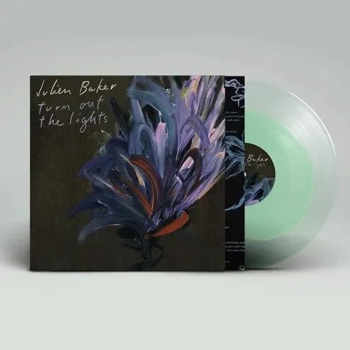 Julien Baker - Turn Out The Lights - Green in Clear Cloud Color Vinyl Record