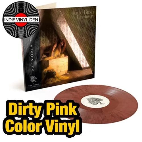 Kate Bush - Lionheart - Disco de vinilo de color rosa sucio 180 g Importación