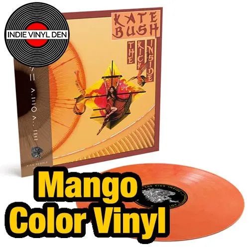 Kate Bush - The Kick Inside - MANGO Color Vinyl Record 180g Import rockit-t-shirts.myshopify.com