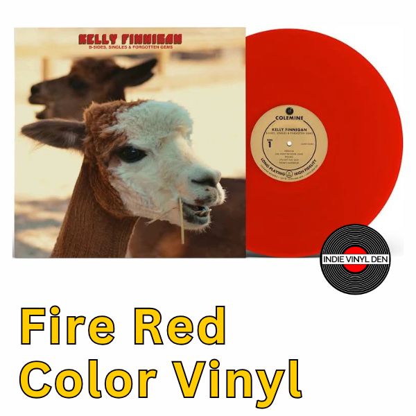 Kelly Finnigan - B-Sides, Singles & Forgotten Gems  Fire Red Color Vinyl Record