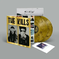 Kills – No Wow - Deluxe Gold & Black Smoke Color Vinyl Record rockit-t-shirts.myshopify.com #Indie_Vinyl_Den#